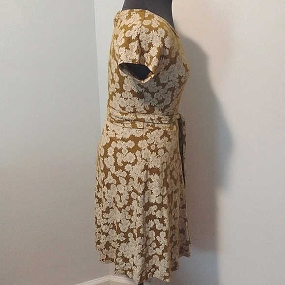 Toad And Co. Women's Cue Wrap Short Sleeve Dress Flower Print Size Small - Picture 7 of 10